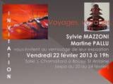 Exposition personnelle  Boussy Saint Antoine en collaboration avec Sylvie Mazzoni, sculpteur (91)