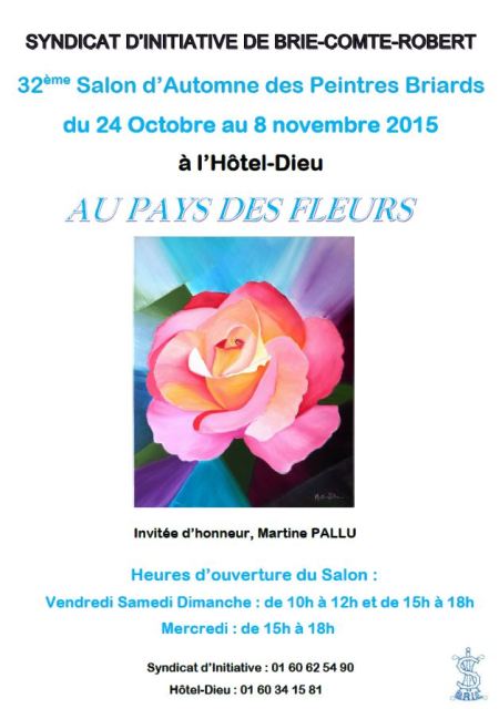 affiche du 32me salon des Peintres Briards